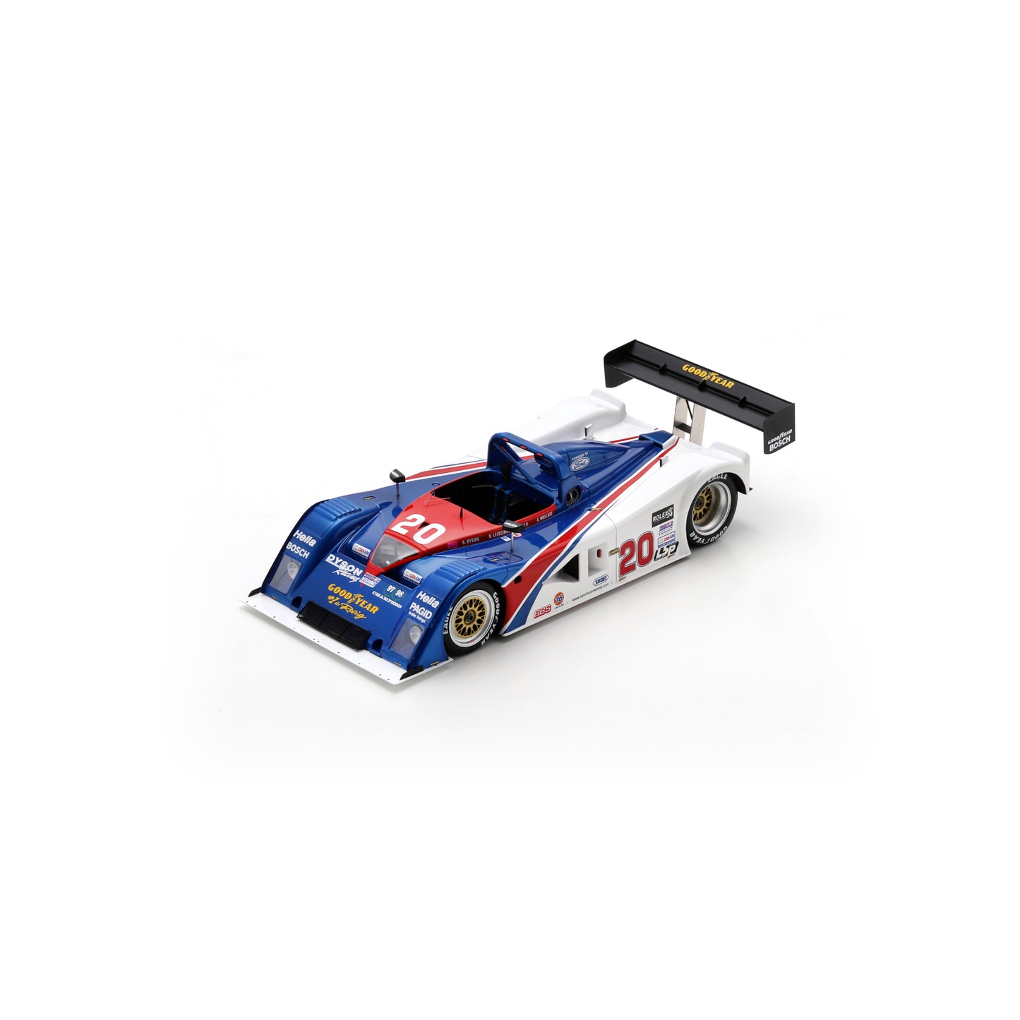 Spark 18DA99 1/18 - RILEY & SCOTT - Ford MK III N°20 Vainqueur 24H Daytona 1999 - B. Leitzinger - A. Wallace - E. Forbes-Robinson