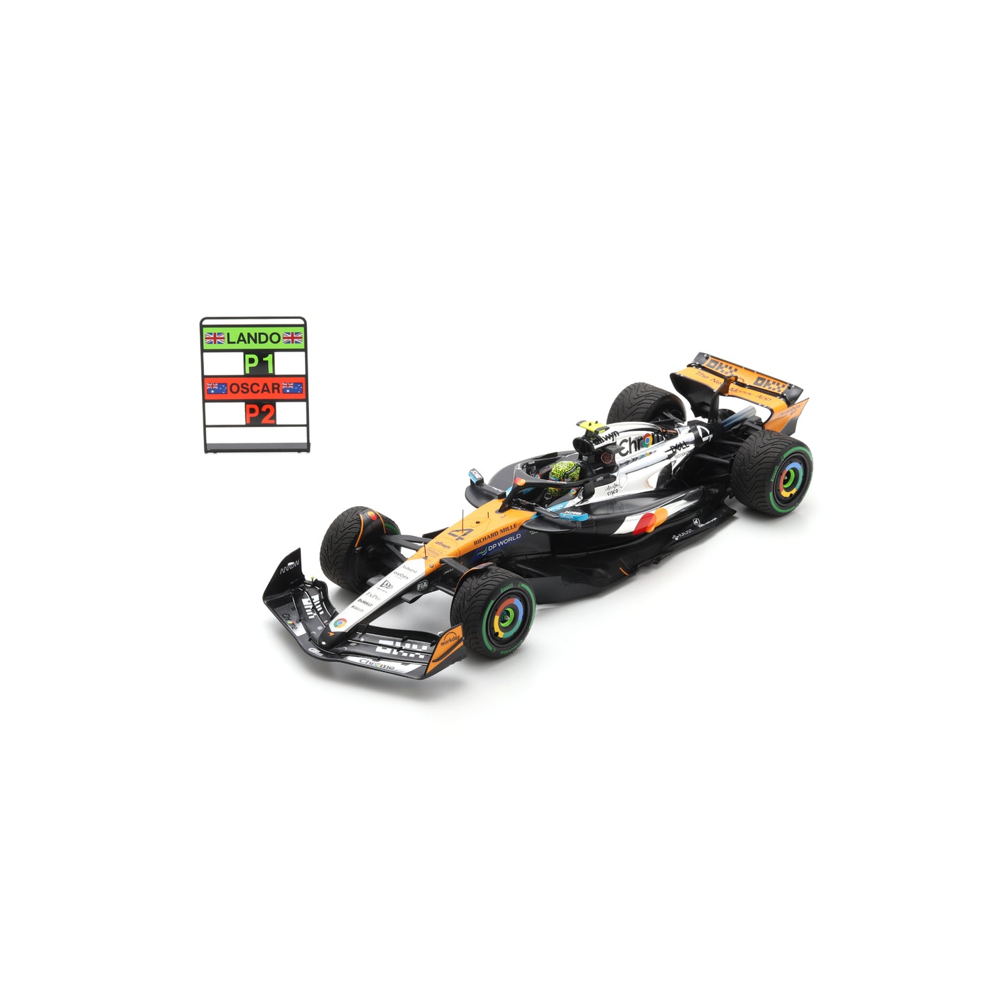 Spark 18S1010 1:18 - MCLAREN MCL39 N°4 McLaren Formula 1 Team Winner British GP 2025 Lando Norris