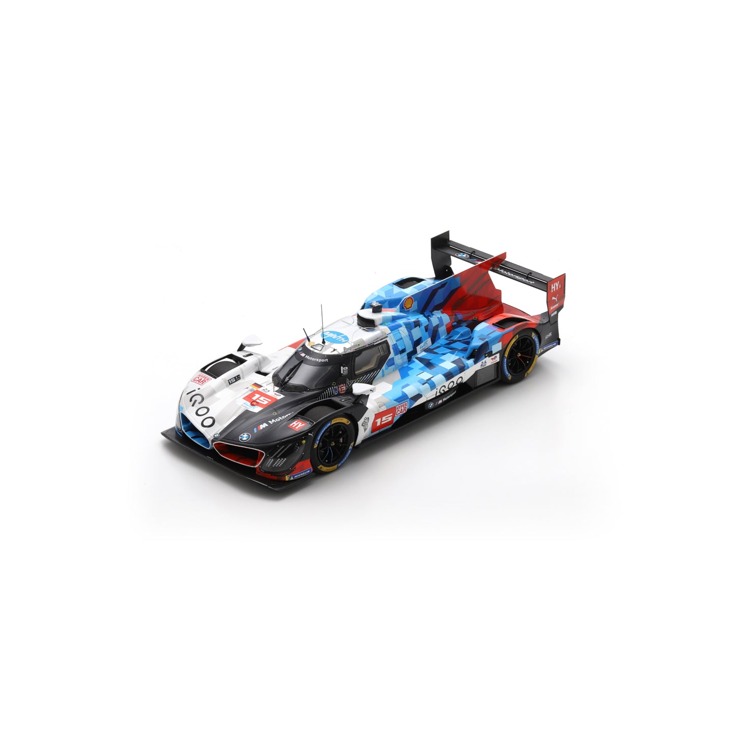 Spark 18S1058 1:18 - BMW M Hybrid V8 No.15 BMW M TEAM WRT Le Mans 24H 2025 D. Vanthoor - R. Marciello - K. Magnussen