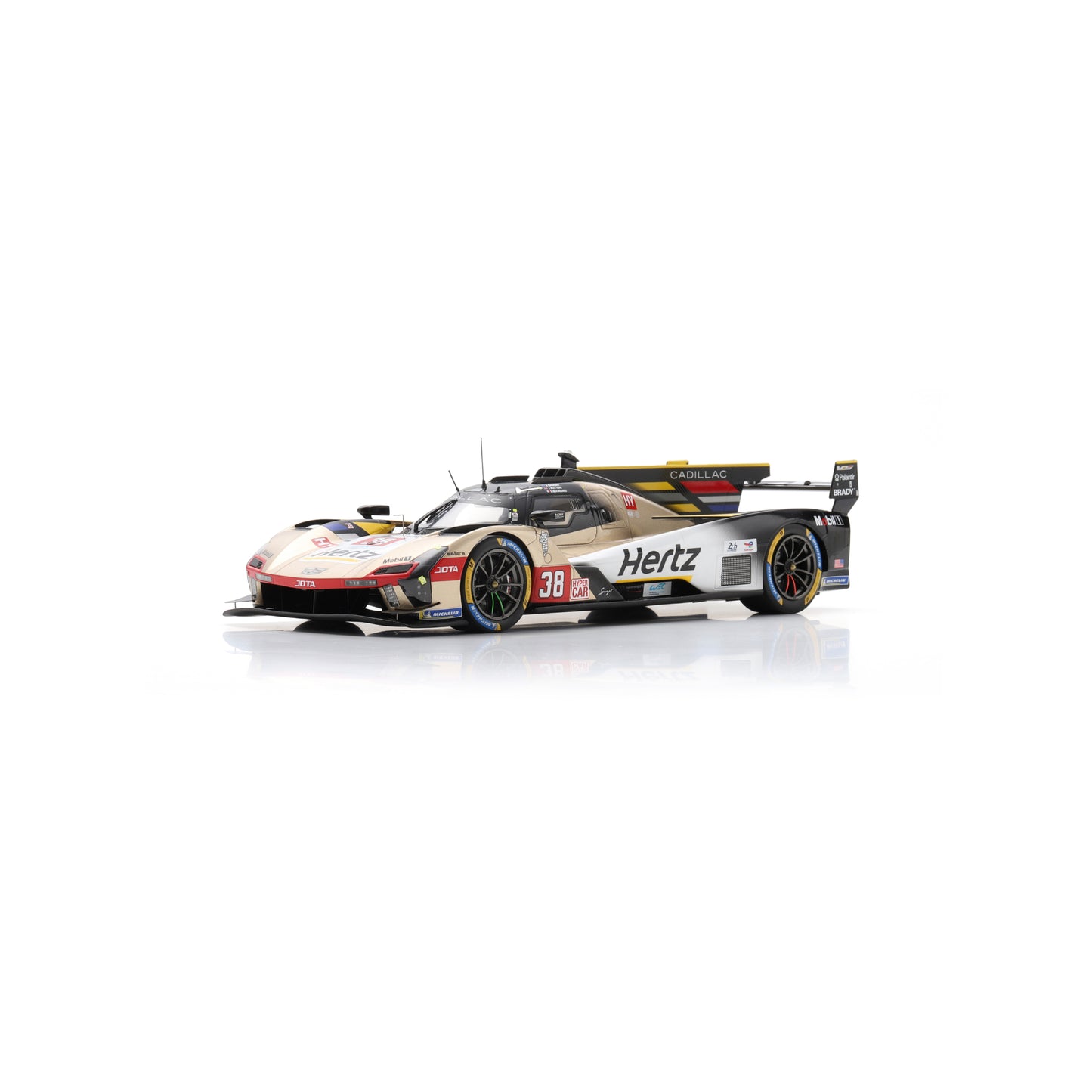 Spark 18S1062 1:18 - Cadillac V-Series.R No.38 CADILLAC HERTZ TEAM JOTA 7th Le Mans 24H 2025 E. Bamber - S. Bourdais - J. Button