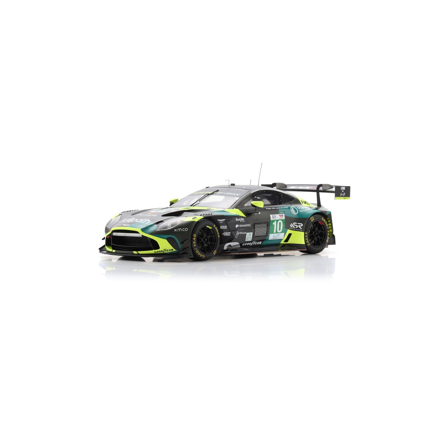 Spark 18S1070 1:18 - Aston Martin Vantage AMR LMGT3 No.10 RACING SPIRIT OF LEMAN Le Mans 24H 2025 D. Deboer - V. Hasse Clot - E. Barrichello