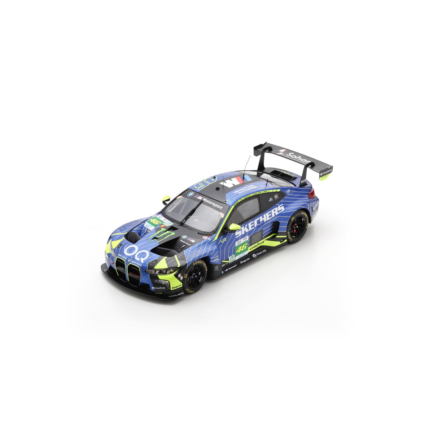 Spark 18S1079 1:18 - BMW M4 LMGT3 No.46 TEAM WRT Le Mans 24H 2025 A. Al Harthy - V. Rossi - K. Van Der Linde