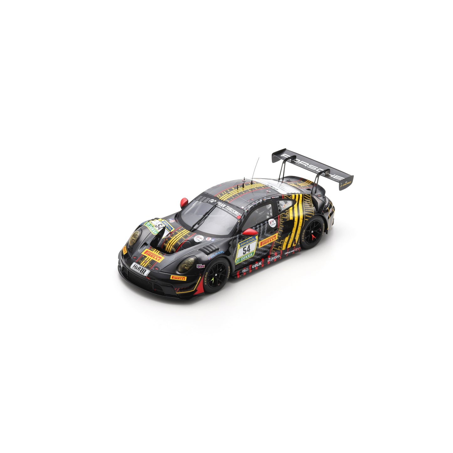PRE-ORDER - Spark 18SG072 1:18 - Porsche 911 GT3 R (992) No.54 Dinamic GT 24H Nürburgring 2025 B. Bastian - M. Cairoli - L. Hartog - J. Sturm Limited (350ex.)