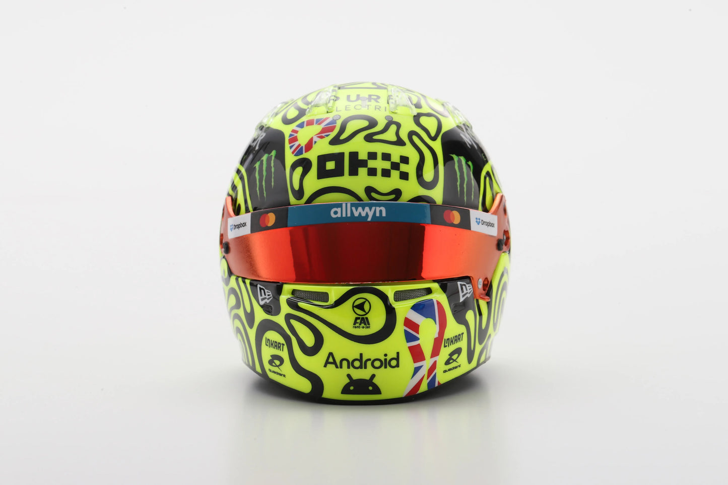 Spark 5HF217 Casque 1:5 - Lando Norris - McLaren Formula 1 Team - British GP 2025