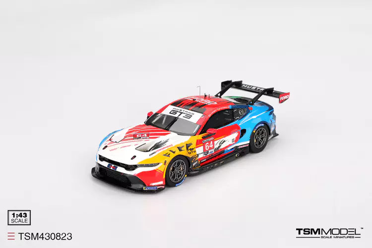 PRECOMMANDE - TSM Model TSM430823 1:43 - FORD Mustang GT3 N°64 Ford Multimatic Motorsports IMSA Laguna Seca 2024 M. Rockenfeller - H.Tincknell