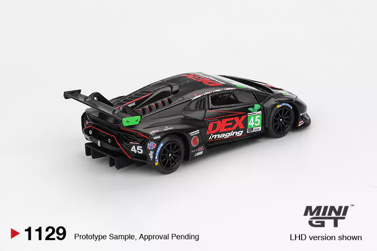 PRE-ORDER - Mini GT MGT01129-L 1:64 - LAMBORGHINI Huracan GT3 EVO 2 N°45 Dex Imaging Daytona 24H 2024 K. Marcelli - D. Formal - G. Doyle - A. Harrison