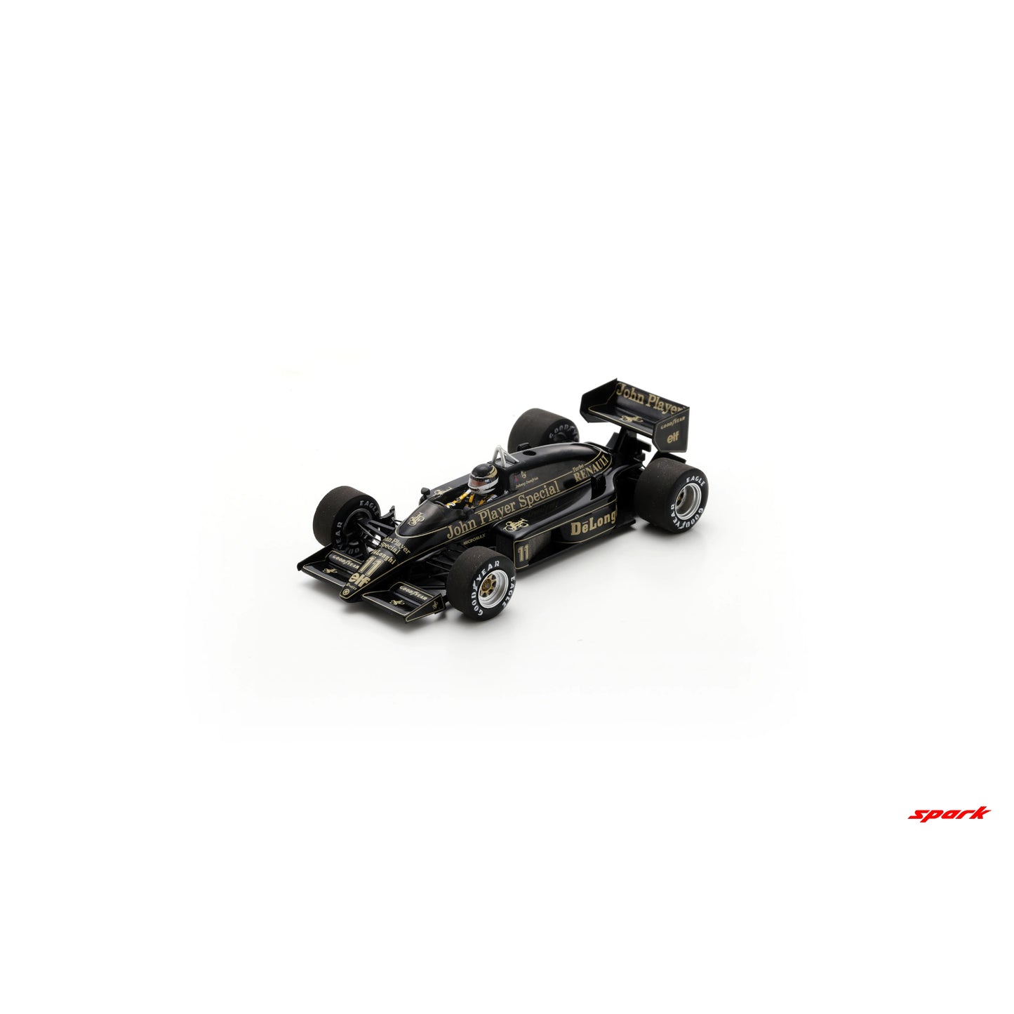 PRECOMMANDE - Spark S7157 1:43 - Lotus 98T No.11 5th Hungarian GP 1986 Johnny Dumfries