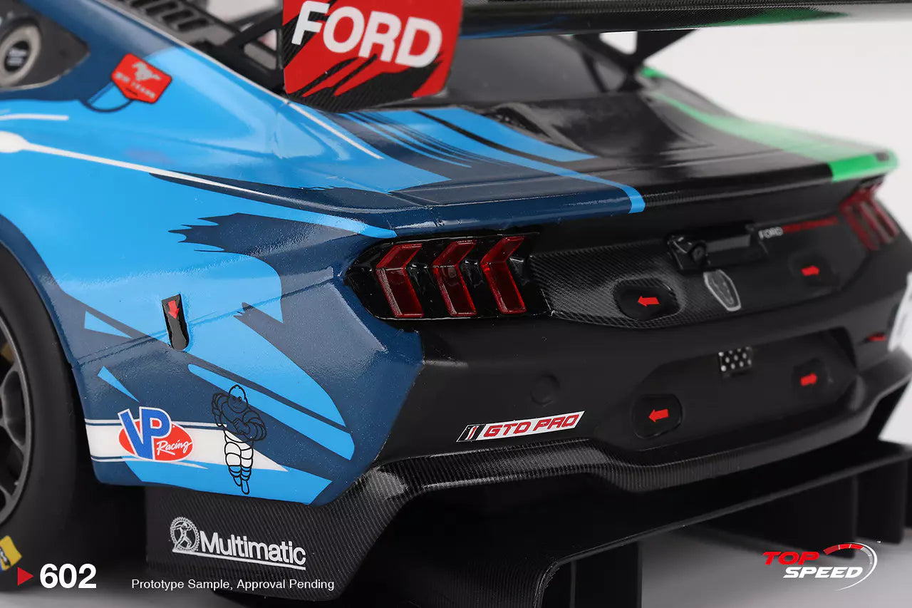 PRE-ORDER - Top Speed TS0602 1:18 - FORD Mustang GT3 N°64 Ford Multimatic Motorsports IMSA Laguna Seca 2024 M. Rockenfeller - H.Tincknell