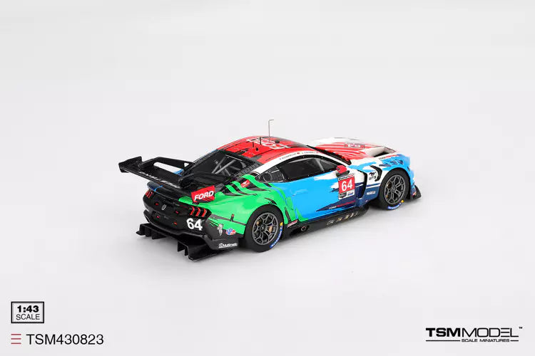 PRECOMMANDE - TSM Model TSM430823 1:43 - FORD Mustang GT3 N°64 Ford Multimatic Motorsports IMSA Laguna Seca 2024 M. Rockenfeller - H.Tincknell