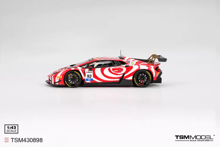 PRECOMMANDE - TSM Model TSM430898 1:43 - LAMBORGHINI Huracan GT3 EVO 2 N°93 Wall Racing 12H Bathurst 2024 T. D'Alberto - D. Wall - G. Denyer - A. Deitz