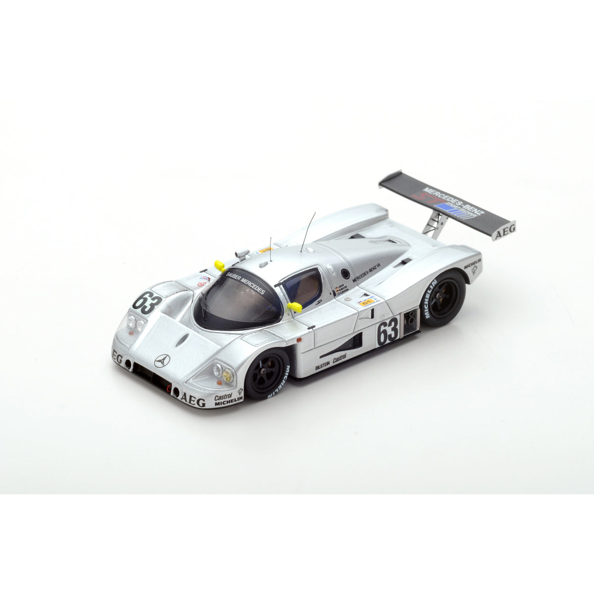 Spark 43LM89 1:43 - Sauber C9 No.63 Winner Le Mans 1989 J. Mass - S. Dickens - M Reuter