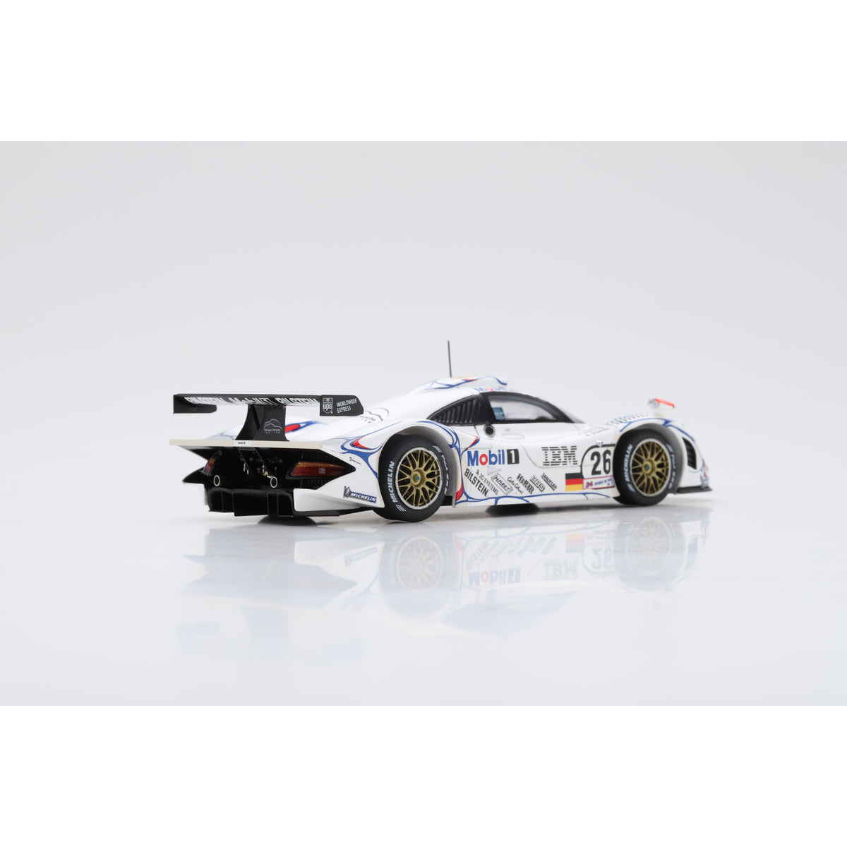 Spark 43LM98 1:43 - Porsche 911 GT1 No.26 Winner 24H Le Mans 1998 A. McNish - L. Aïello - S. Ortelli