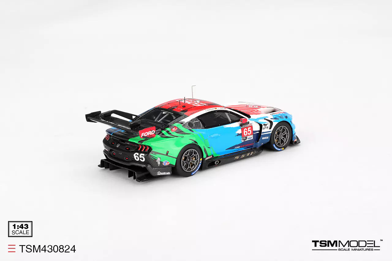 PRECOMMANDE - TSM Model TSM430824 1:43 - FORD Mustang GT3 N°65 Ford Multimatic Motorsports IMSA Laguna Seca 2024 D. MĂŒller - J. Hand