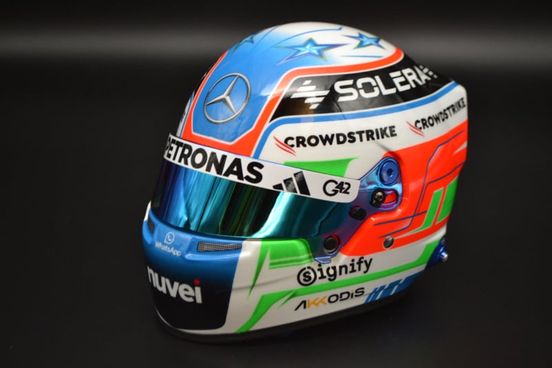 BELL Mini Helmet Helmet 1:2 - Kimi Antonelli - Mercedes AMG Petronas F1 Team 2025