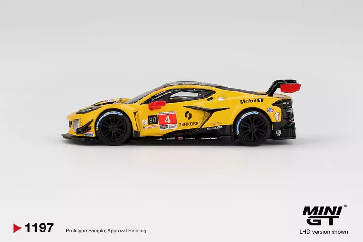 PRECOMMANDE - Mini GT MGT01197-L 1:64 - CHEVROLET Corvette Z06 GT3.R N°4 Corvette Racing Daytona 24H 2025 N. Varrone - N. Catsburg - T. Milner