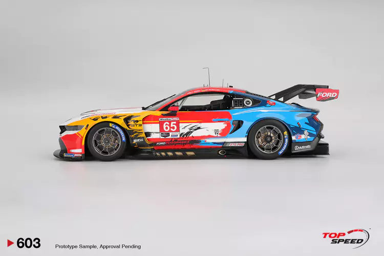 PRE-ORDER - Top Speed TS0603 1:18 - FORD Mustang GT3 N°65 Ford Multimatic Motorsports IMSA Laguna Seca 2024 D. Müller - J. Hand