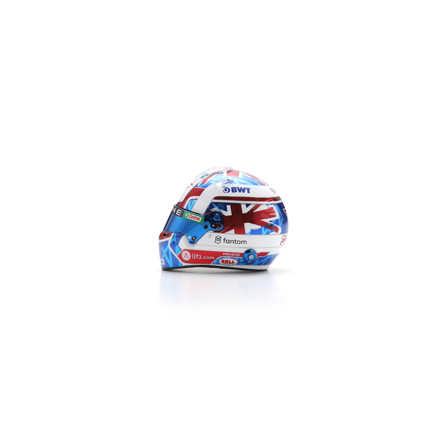 Spark 5HF116 Casque 1:5 - Pierre Gasly - BWT Alpine - British GP 2023