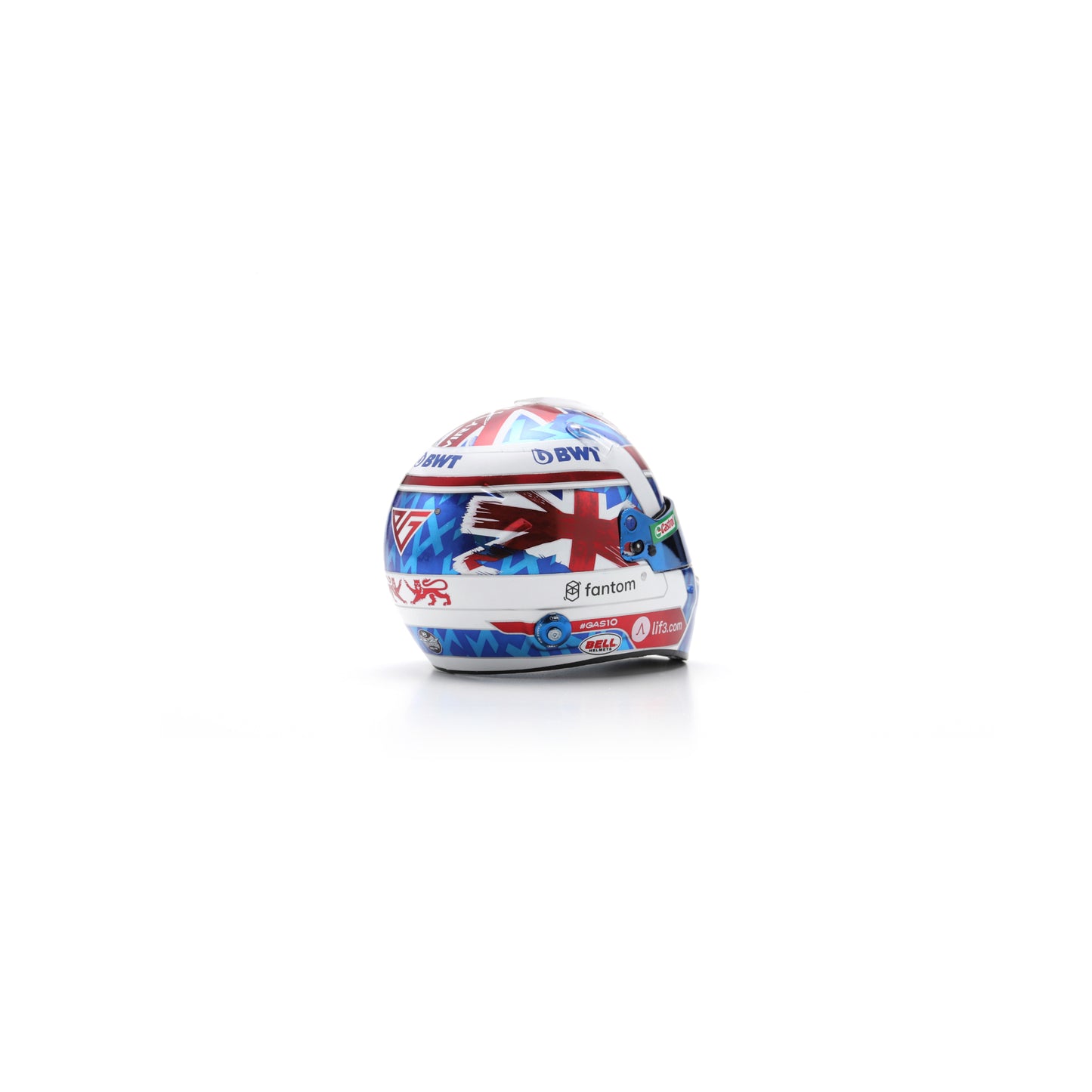 Spark 5HF116 Casque 1:5 - Pierre Gasly - BWT Alpine - British GP 2023