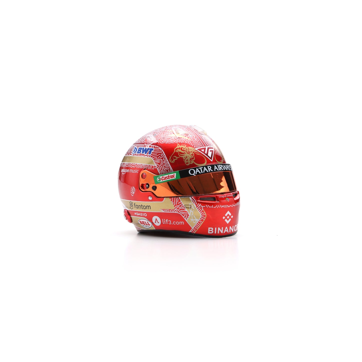 Spark 5HF135 Helmet 1:5 - Pierre Gasly - BWT Alpine F1 Team - Qatar GP 2023