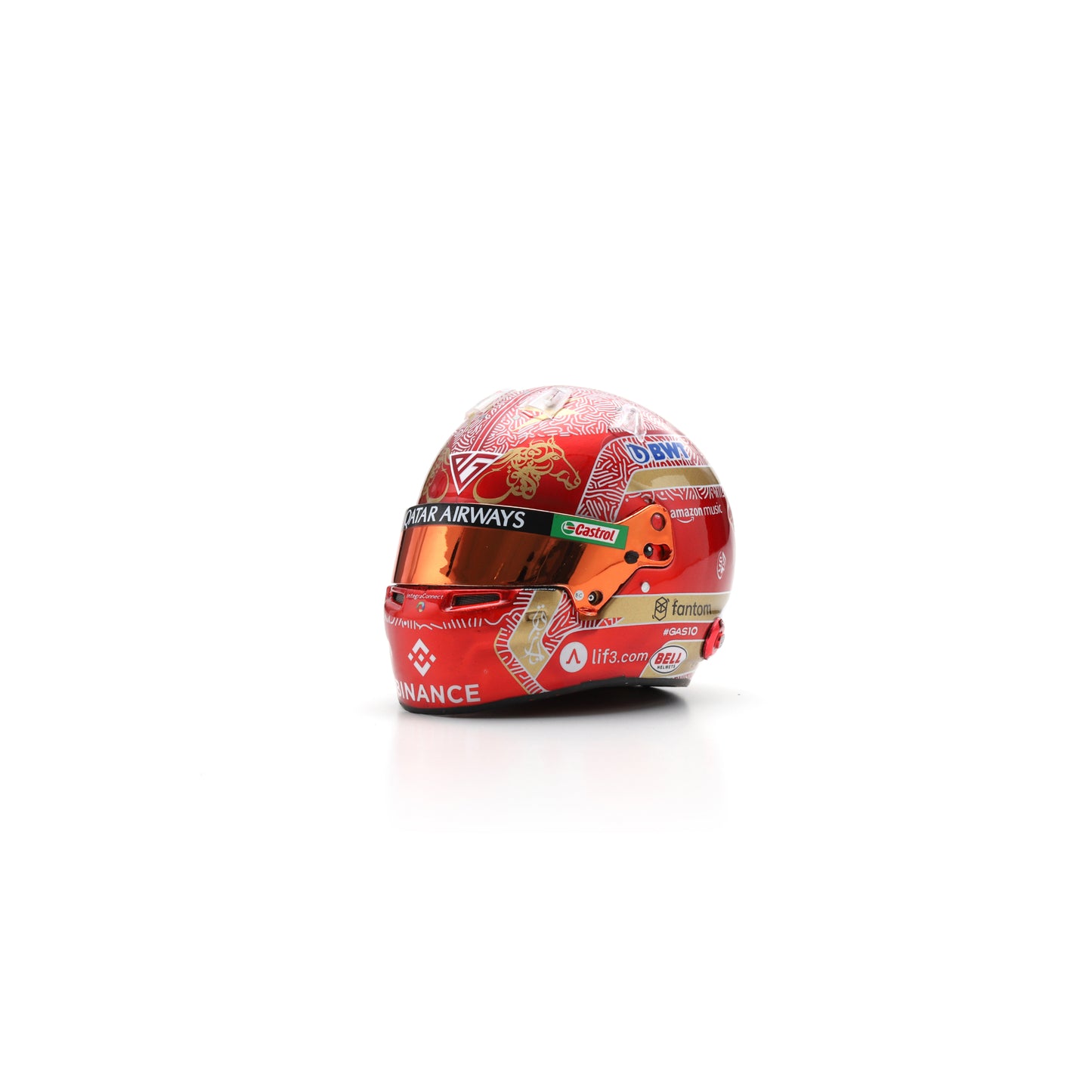 Spark 5HF135 Helmet 1:5 - Pierre Gasly - BWT Alpine F1 Team - Qatar GP 2023