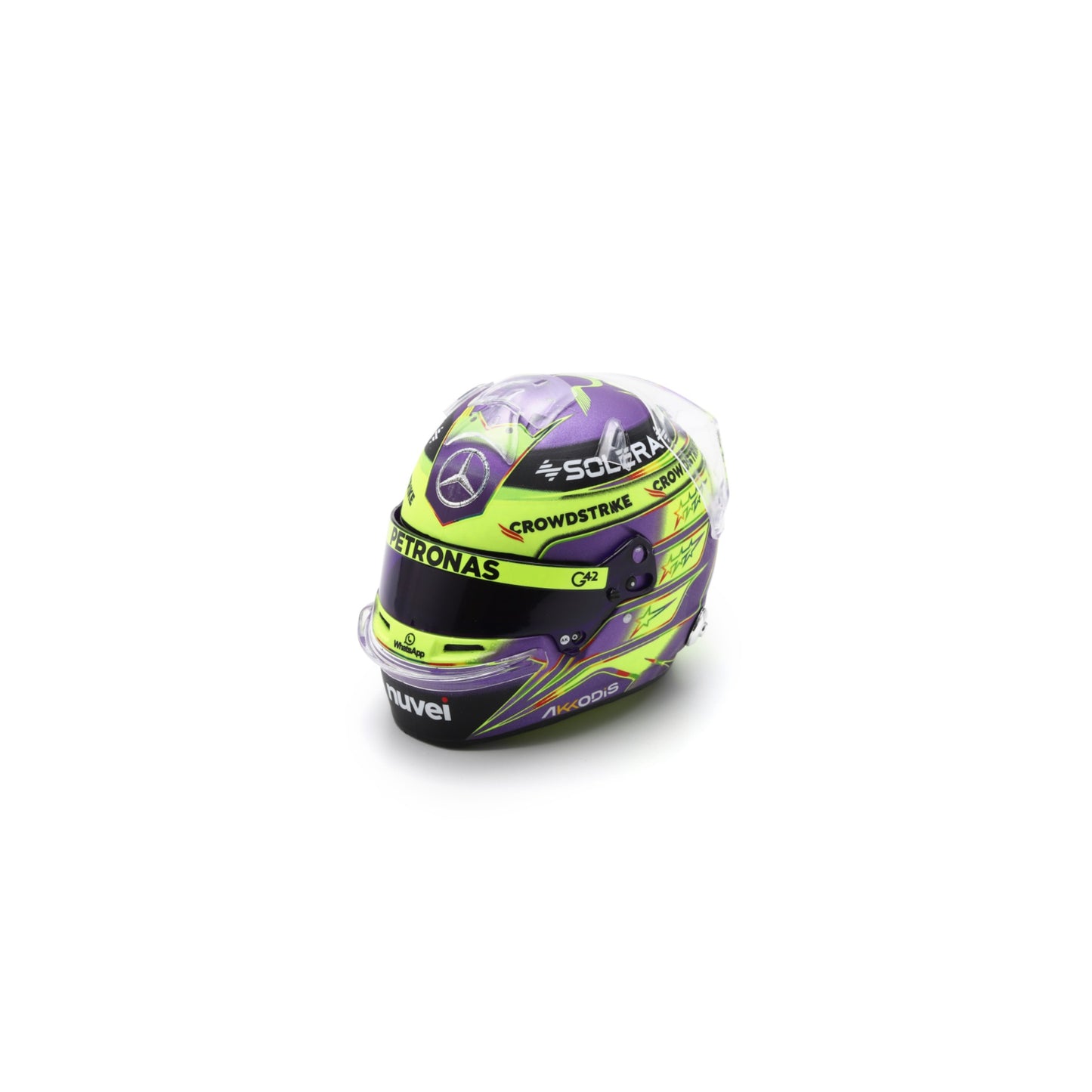 Spark 5HF145 Casque 1:5 - Lewis Hamilton - Mercedes-AMG Petronas F1 Team - British GP 2024