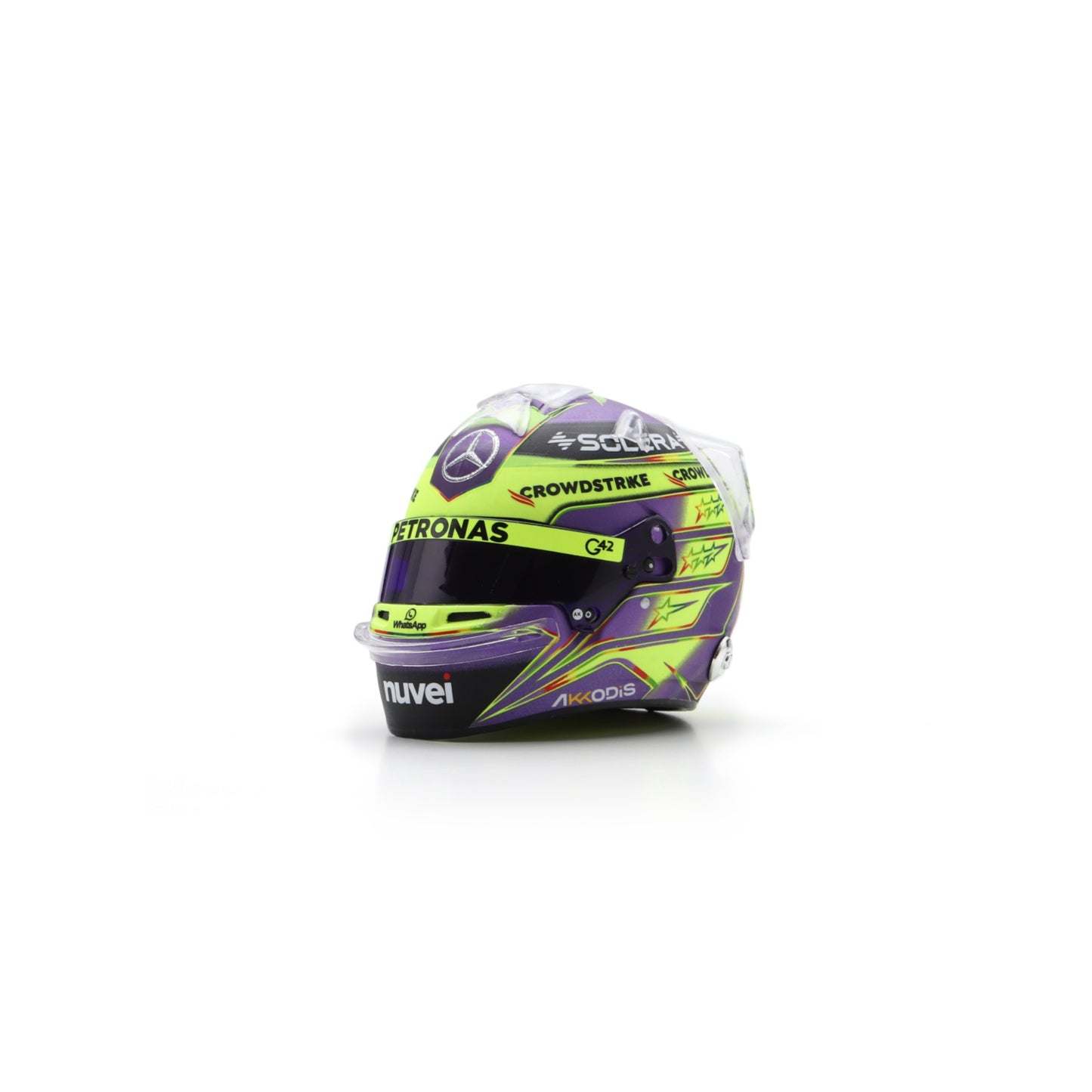 Spark 5HF145 Casque 1:5 - Lewis Hamilton - Mercedes-AMG Petronas F1 Team - British GP 2024