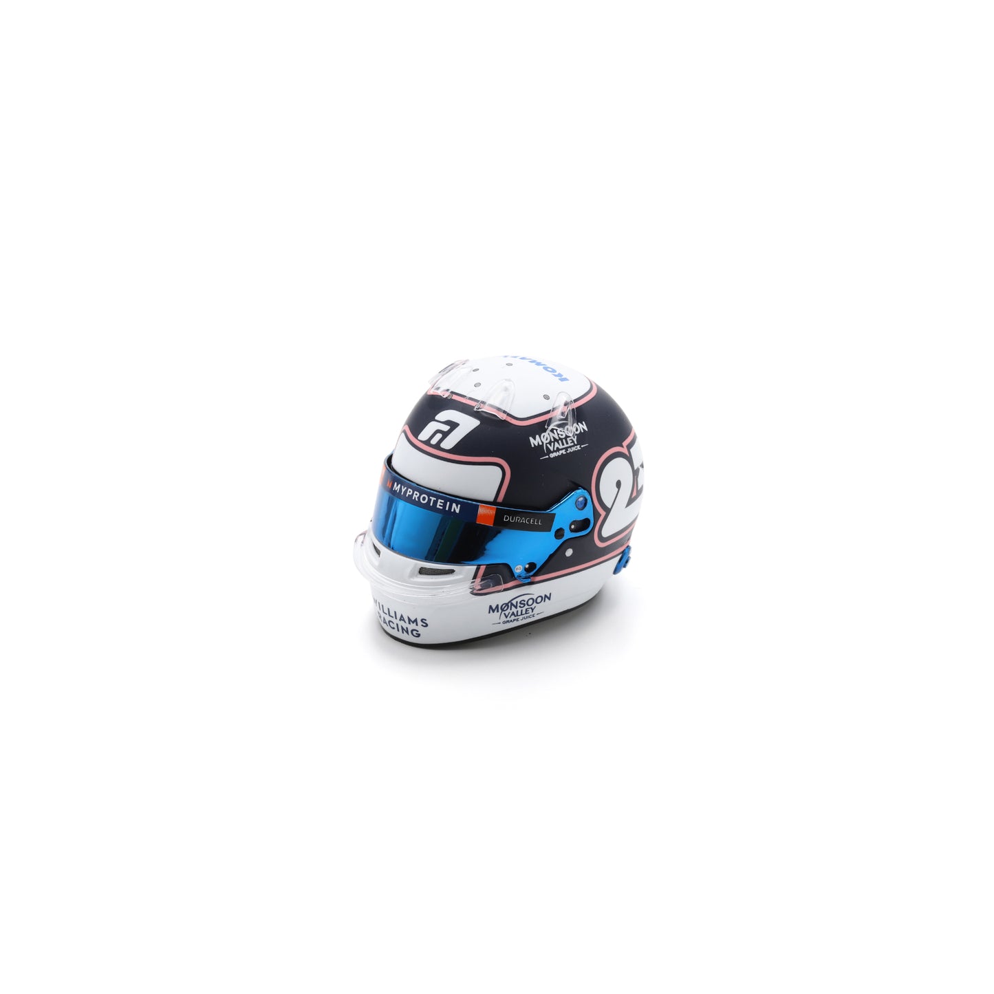 Spark 5HF160 Casque 1:5 - Alexander Albon - Williams Racing - Monaco GP 2024