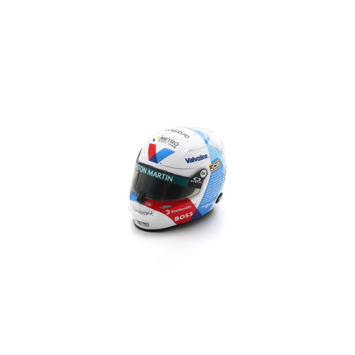 Spark 5HF163 Casque 1:5 - Lance Stroll - Aston Martin Aramco F1 Team - British GP 2024