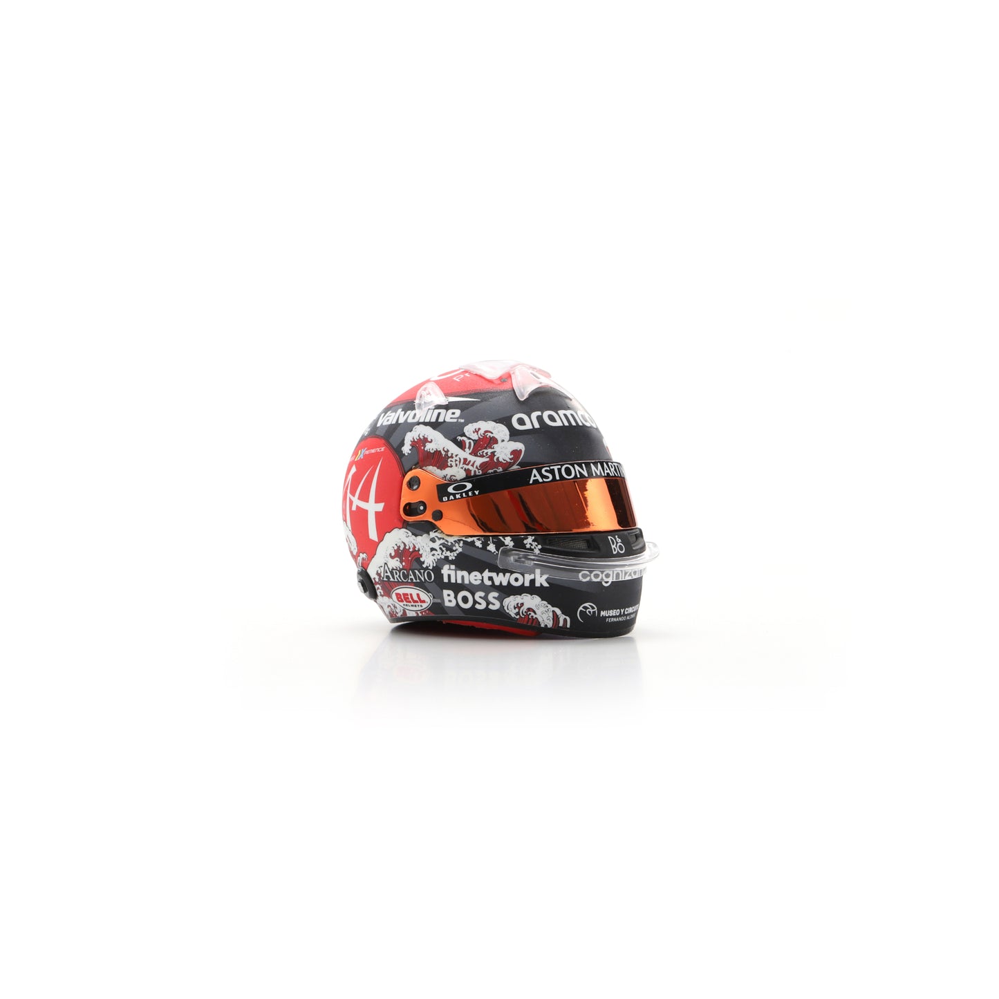 Spark 5HF178 Casque 1:5 - Fernando Alonso - Aston Martin Aramco Formula One Team - Japanese GP 2024