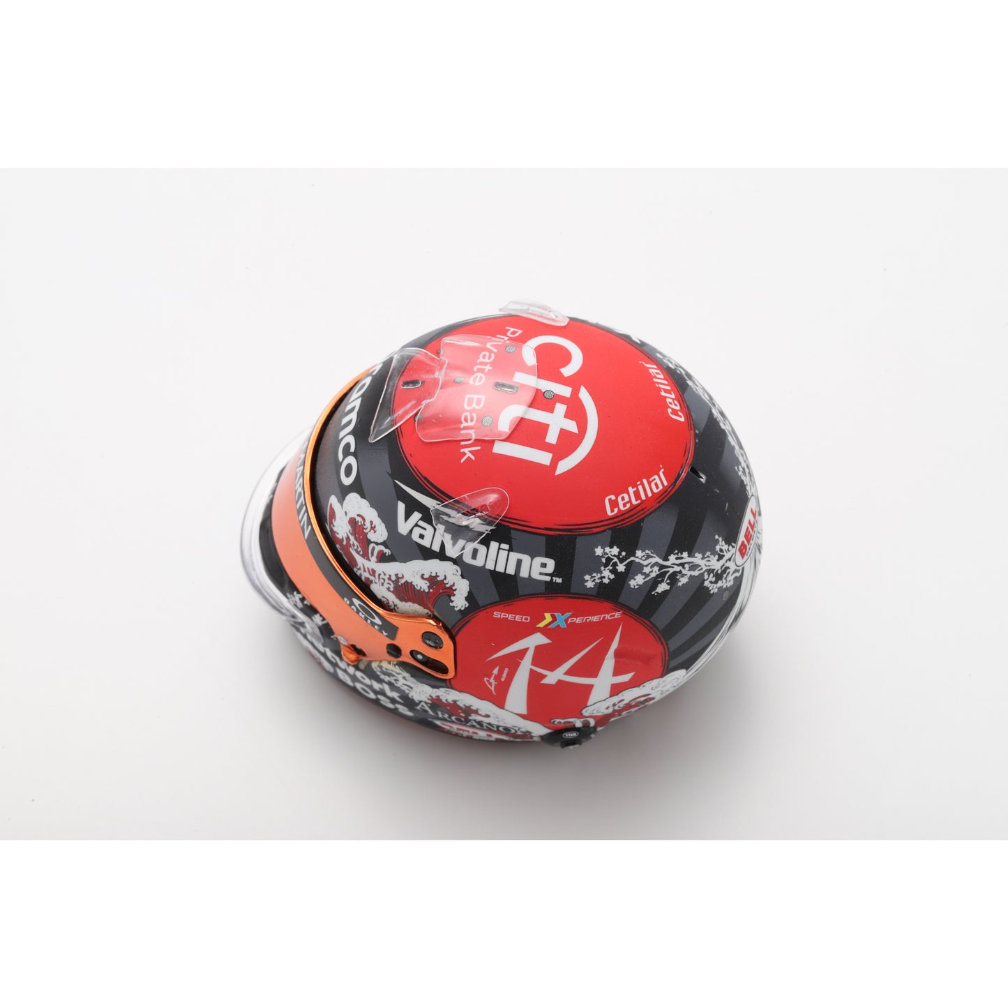 Spark 5HF178 Casque 1:5 - Fernando Alonso - Aston Martin Aramco Formula One Team - Japanese GP 2024