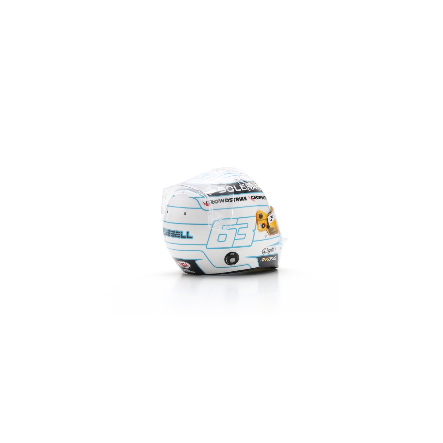 Spark 5HF181 Casque 1:5 - George Russell - Mercedes-AMG Petronas F1 Team - Qatar GP 2024