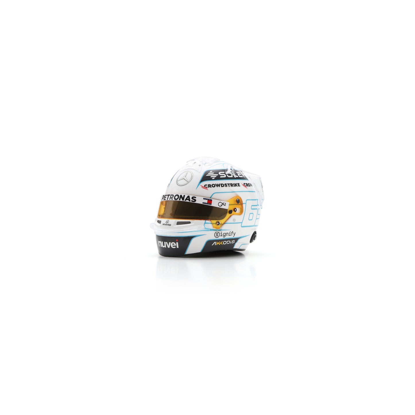 Spark 5HF181 Casque 1:5 - George Russell - Mercedes-AMG Petronas F1 Team - Qatar GP 2024