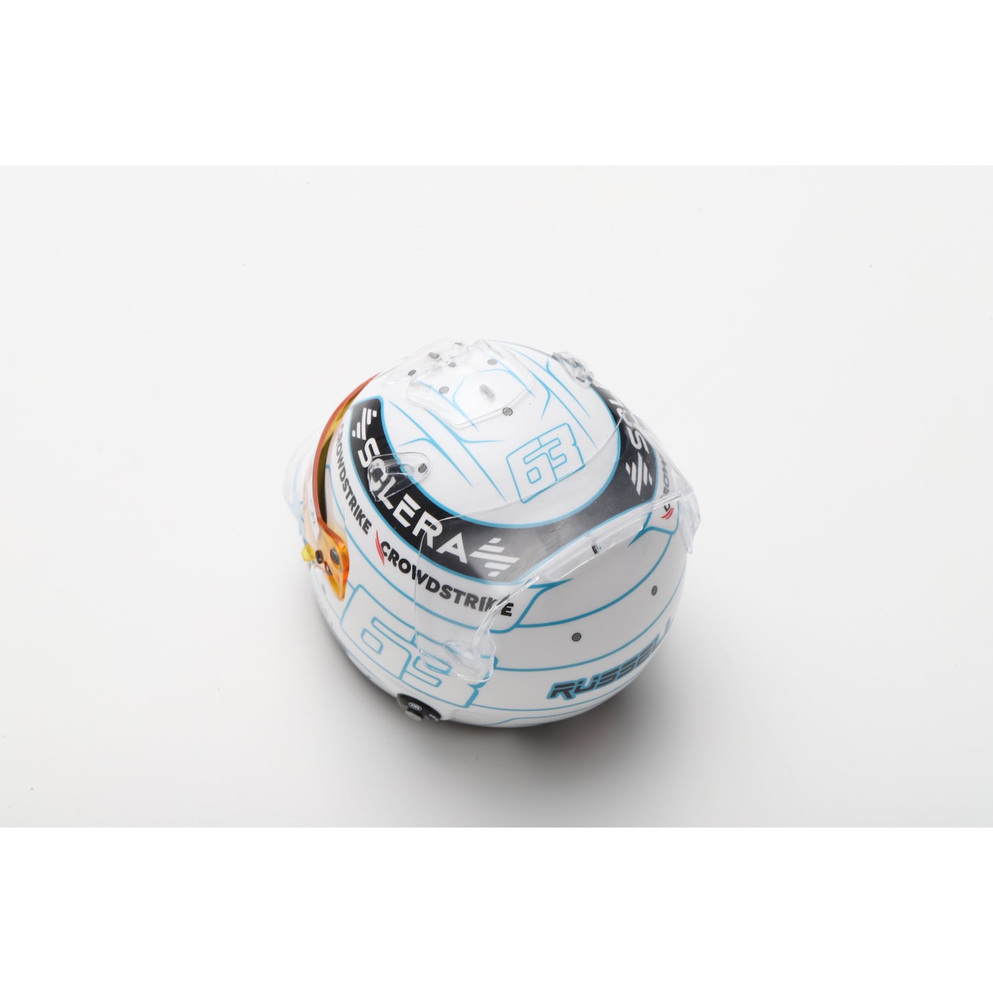Spark 5HF181 Casque 1:5 - George Russell - Mercedes-AMG Petronas F1 Team - Qatar GP 2024