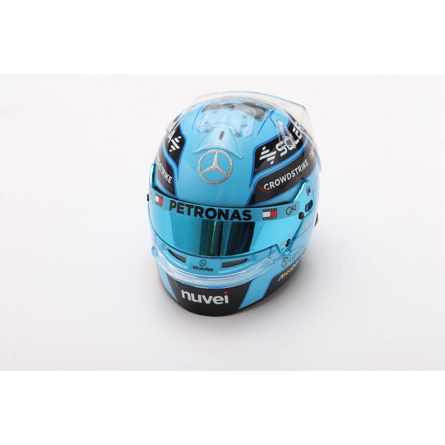 Spark 5HF182 Casque George Russell 1/5 - Mercedes-AMG Petronas F1 Team - Abu Dhabi GP 2024