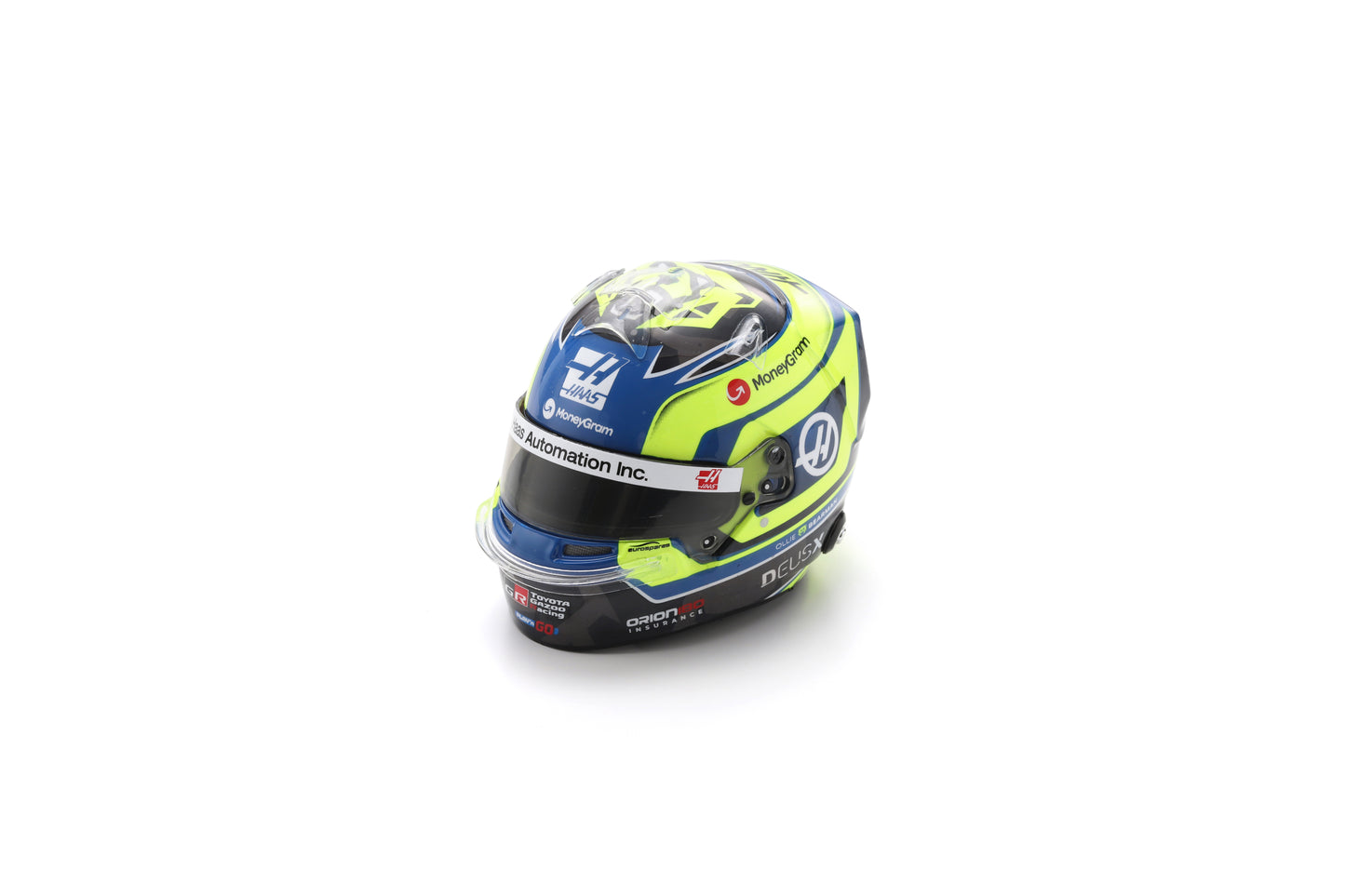 PRE-ORDER - Spark 5HF183 Oliver Bearman Helmet 1/5 - MoneyGram Haas F1 Team 2025