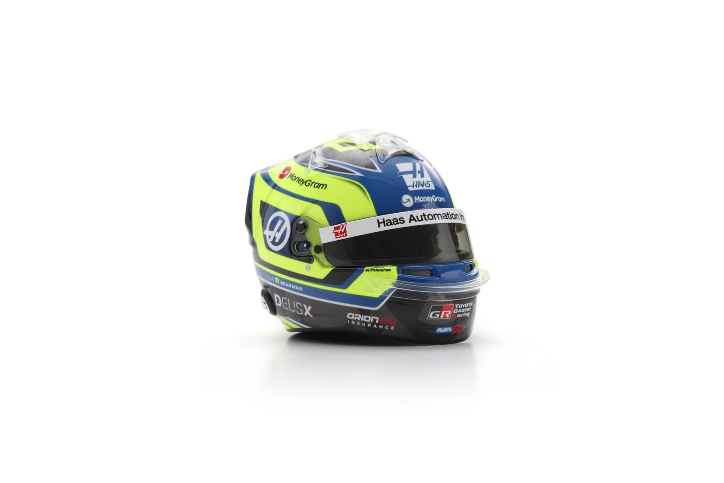 PRE-ORDER - Spark 5HF183 Oliver Bearman Helmet 1/5 - MoneyGram Haas F1 Team 2025