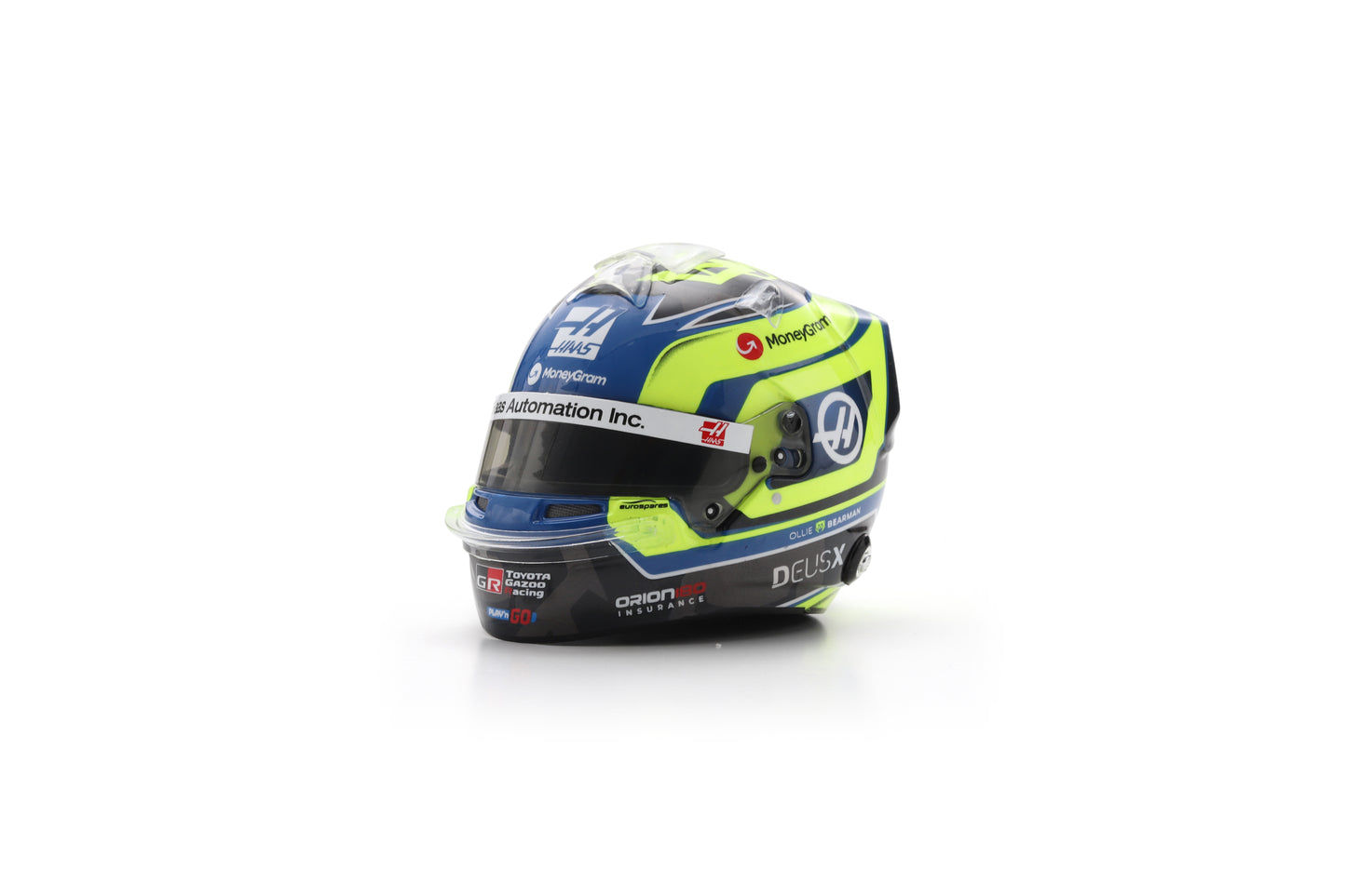 PRE-ORDER - Spark 5HF183 Oliver Bearman Helmet 1/5 - MoneyGram Haas F1 Team 2025