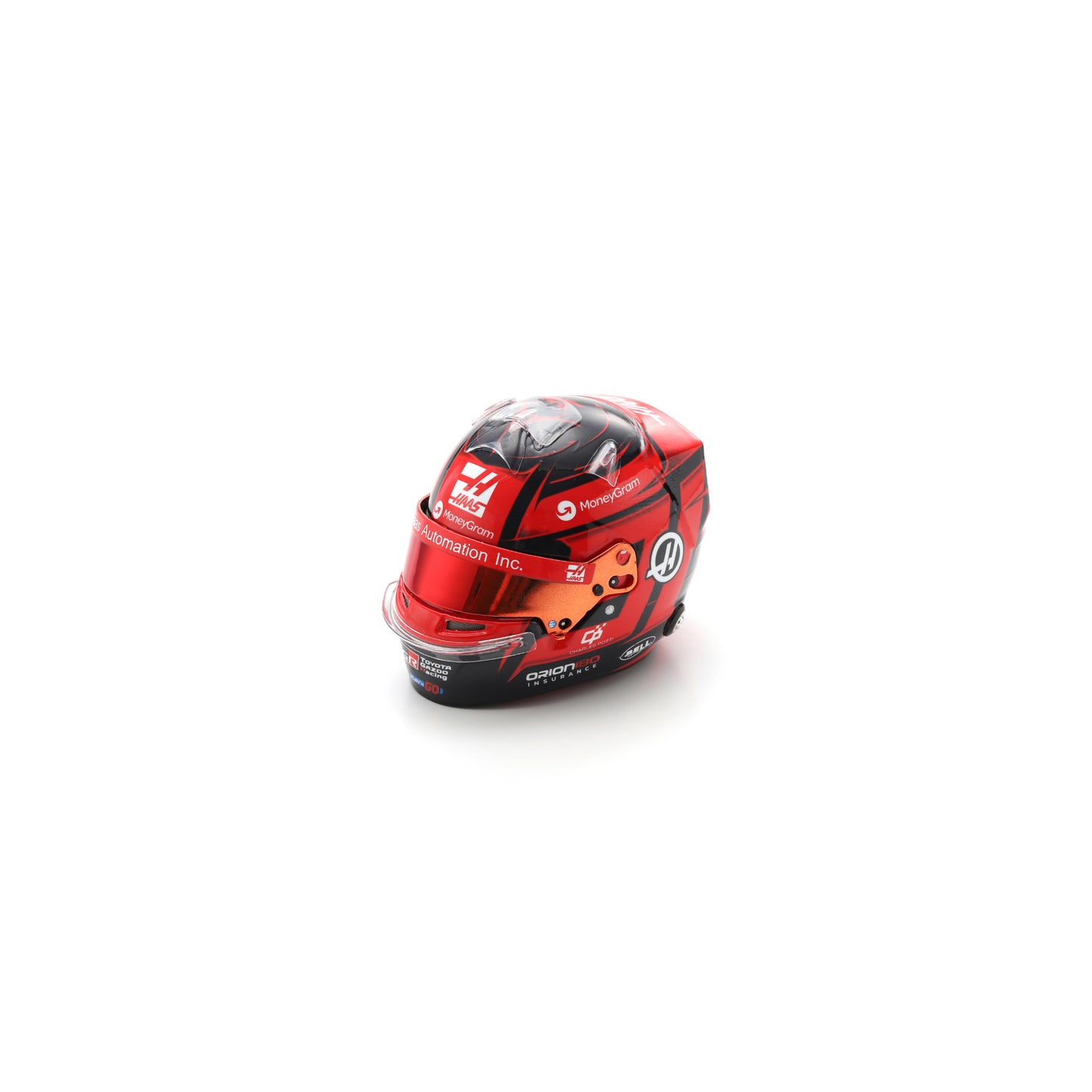 Spark 5HF184 Casque 1:5 - Esteban Ocon - MoneyGram Haas F1 Team 2025
