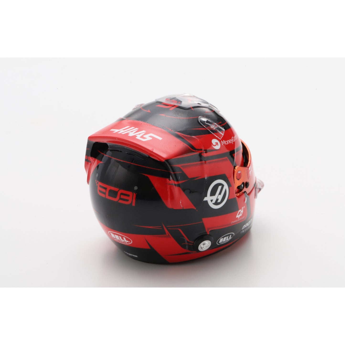 Spark 5HF184 Casque 1:5 - Esteban Ocon - MoneyGram Haas F1 Team 2025