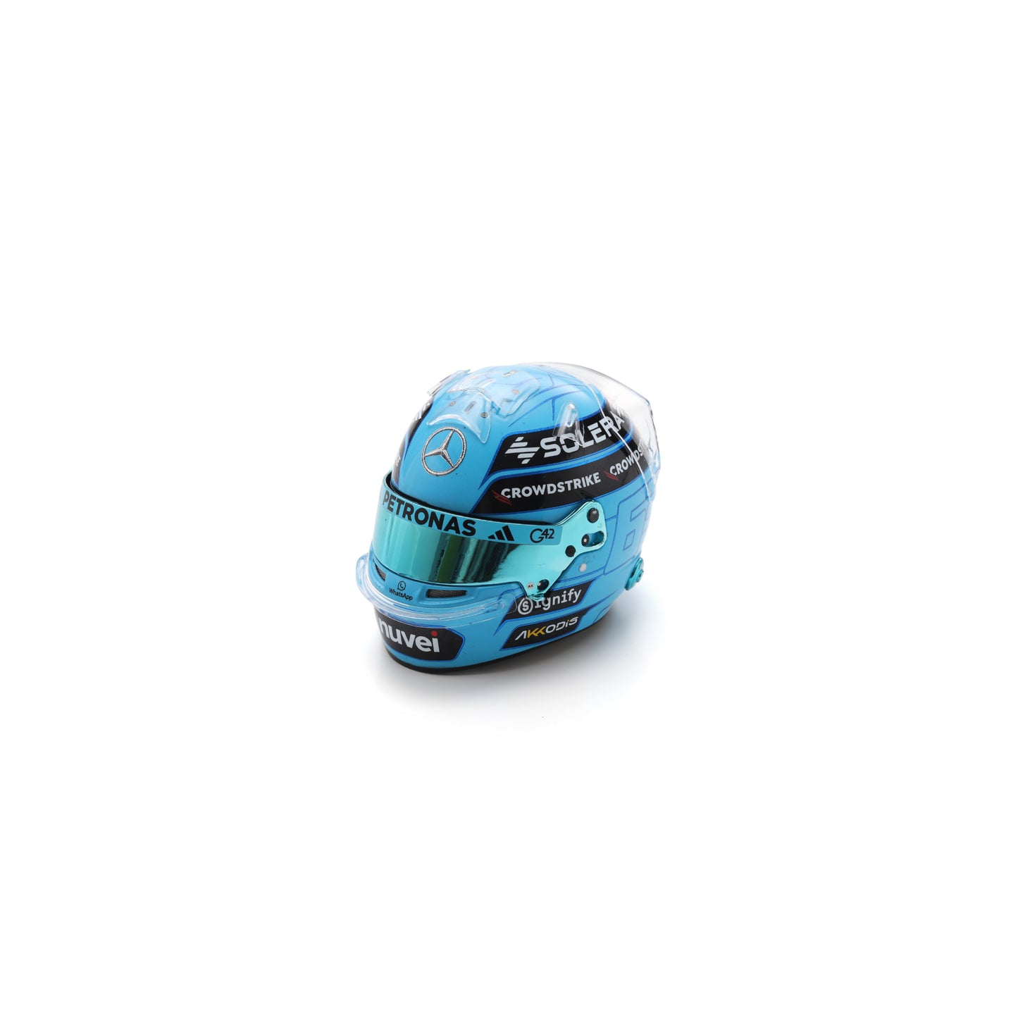 Spark 5HF185 Casque 1:5 - George Russell - Mercedes-AMG Petronas F1 Team 2025