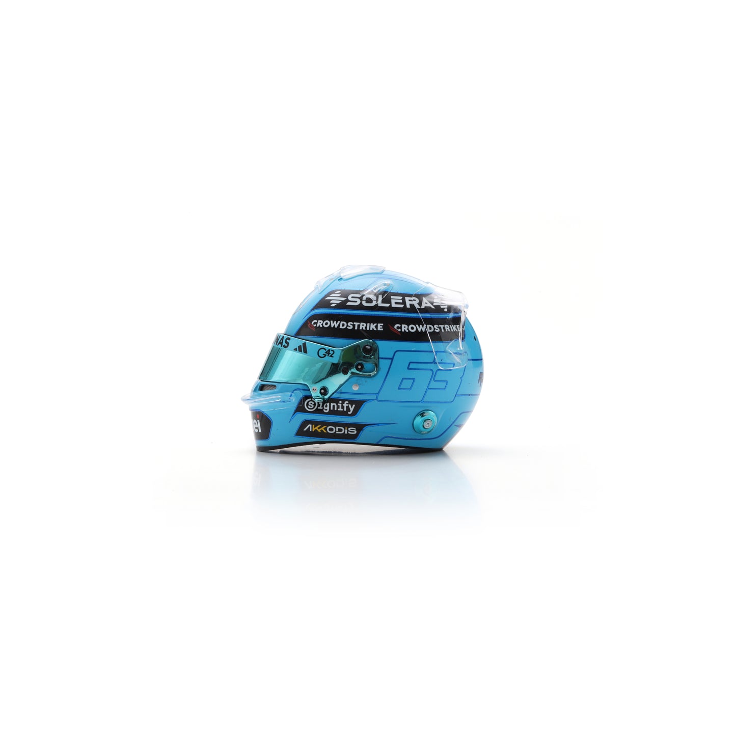 Spark 5HF185 Casque 1:5 - George Russell - Mercedes-AMG Petronas F1 Team 2025