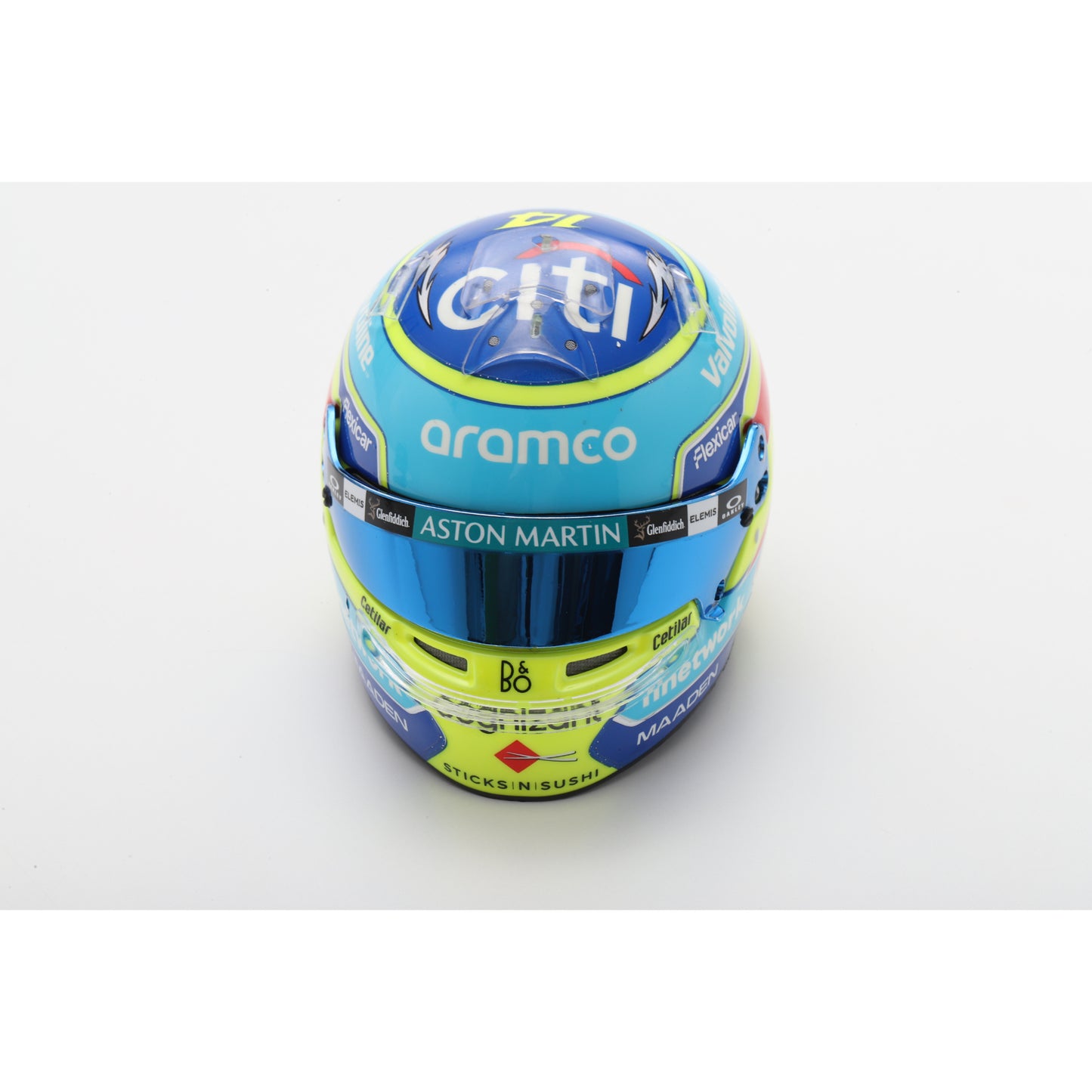 Spark 5HF192 Casque 1:5 - Fernando Alonso - Aston Martin Aramco Formula One Team 2025