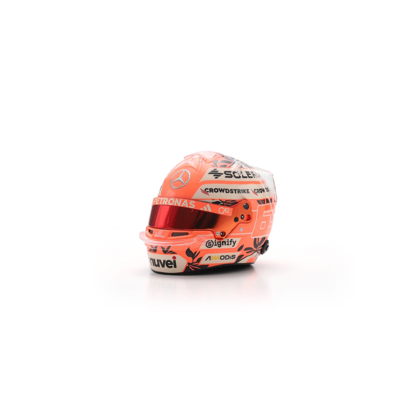 Spark 5HF198 Helmet 1:5 - George Russell - Mercedes-AMG Petronas F1 Team - Miami GP 2025