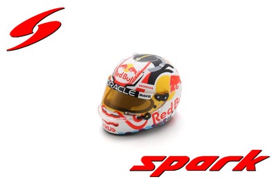 PRE-ORDER - Spark 5HF204 Yuki Tsunoda Helmet - Oracle Red Bull Racing - Japanese GP 2025