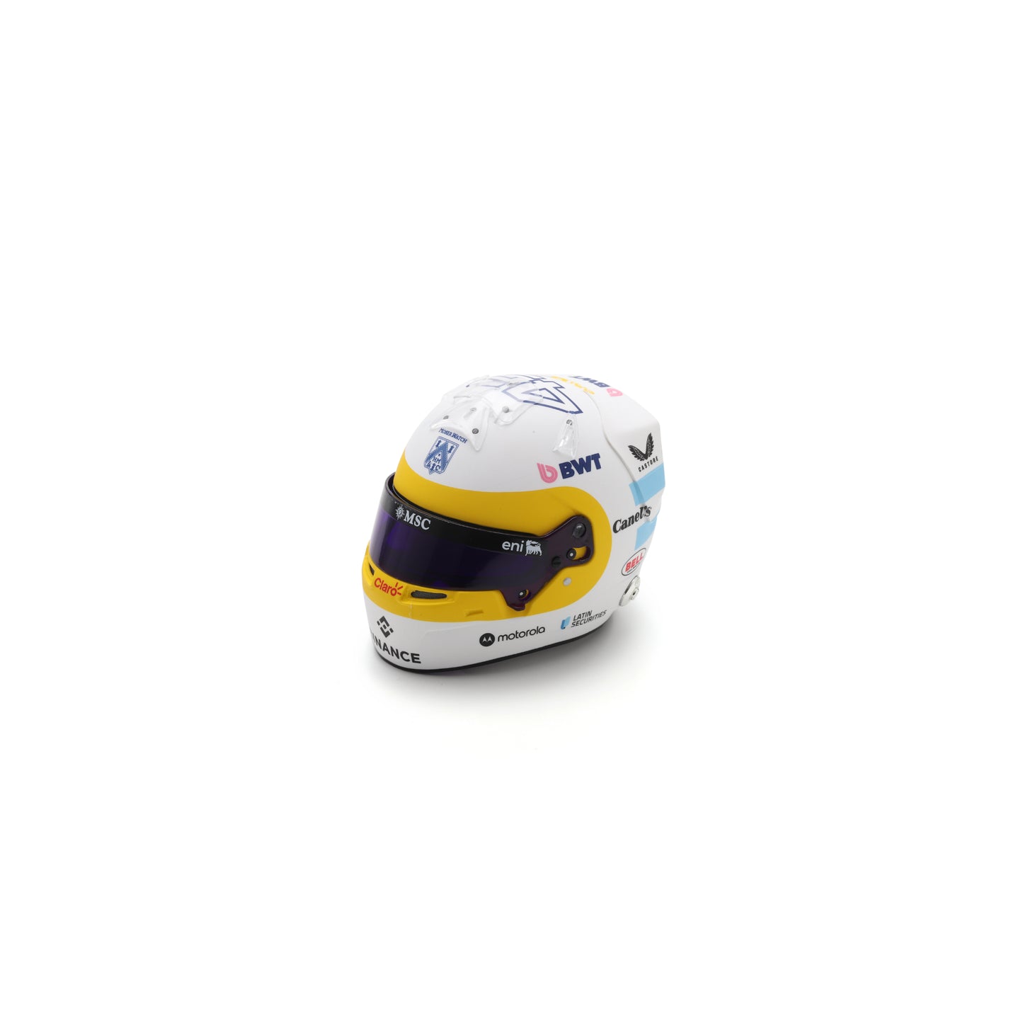 Spark 5HF227 Casque 1:5 - Franco Colapinto - BWT Alpine Formula One Team - US GP 2025