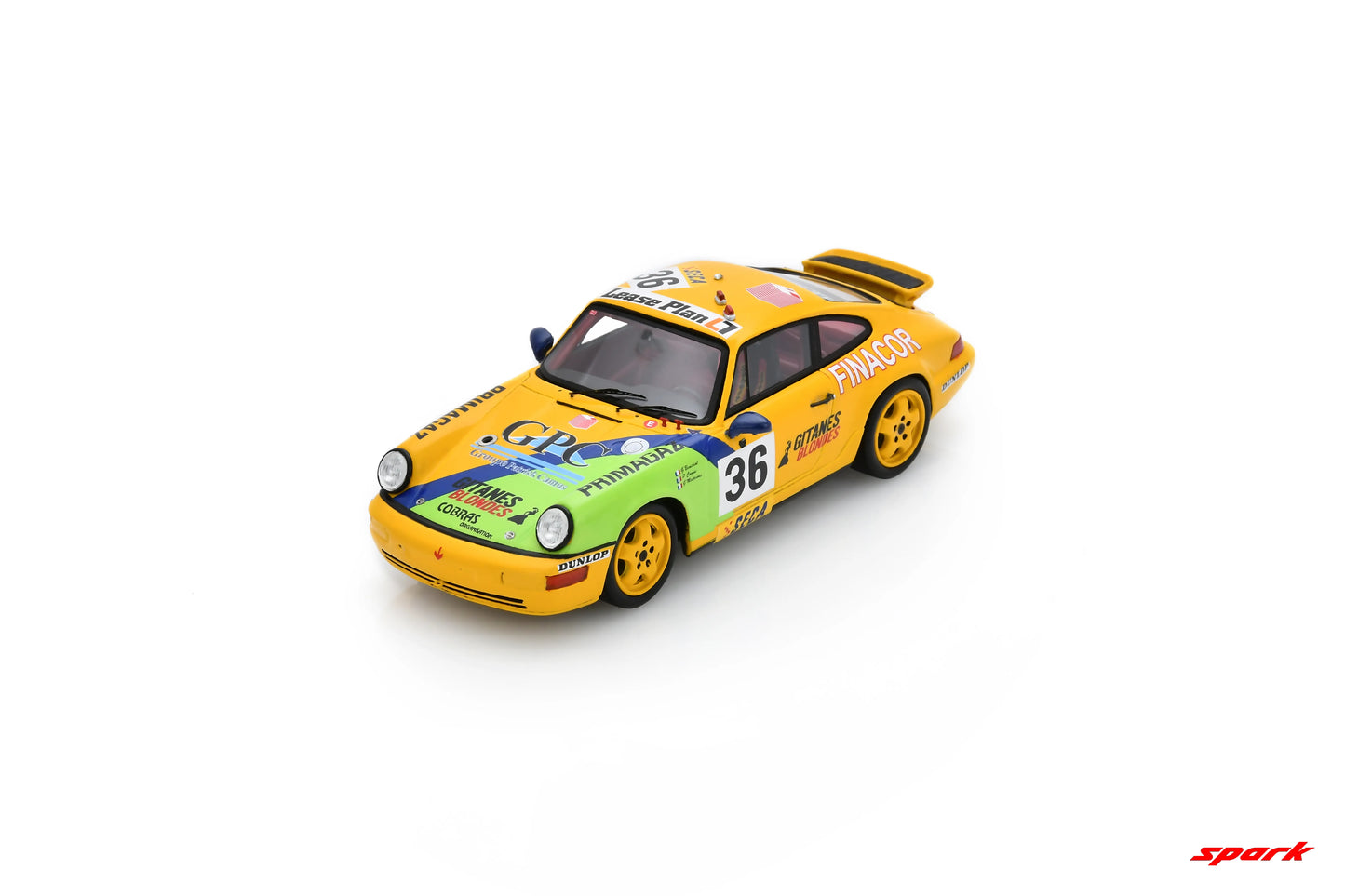 PRECOMMANDE - Spark SB575 1:43 - Porsche 964 Carrera 2 No.36 Spa 24H 1992 L. Broissiat - P. Camus - G. Martinolle Limited (300ex.)