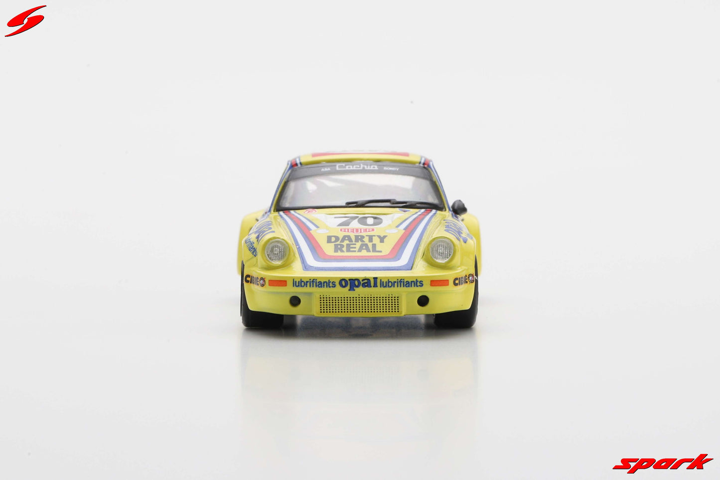PRECOMMANDE - Spark 64S021 1:64 - Porsche 911 Carrera RSR 3.0 No.70 24H Le Mans 1974 R. Touroul - H. Cachia - D. Rua
