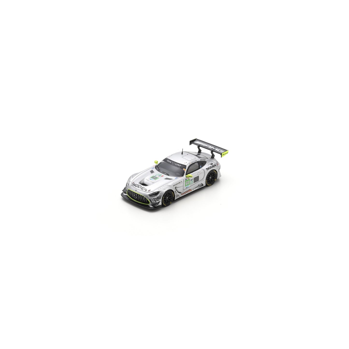 Spark 64S073 1:64 - MERCEDES-AMG LMGT3 N°60 - IRON LYNX - Le Mans 24H 2025 A. Gilbert - L. Hanafin - F. Rueda