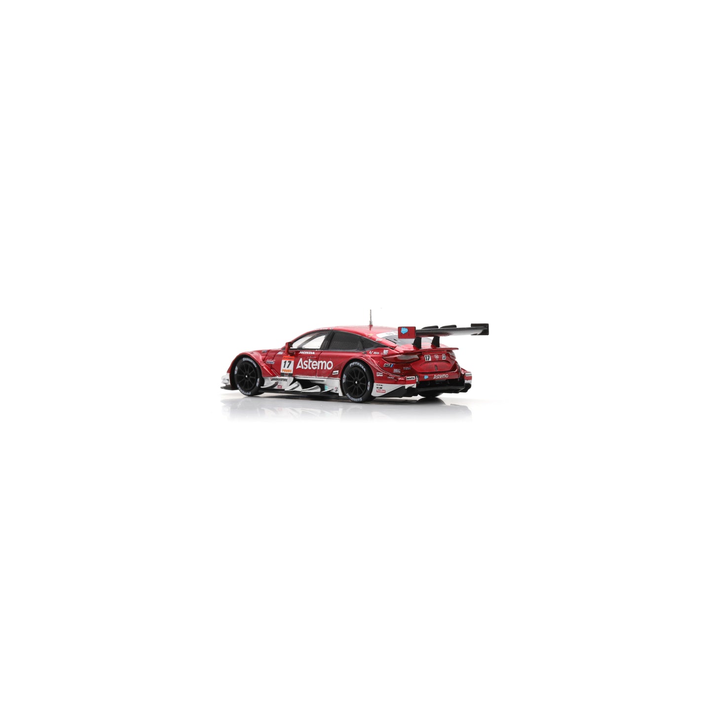 Spark 64SGT25017 1/64 - HONDA CIVIC TYPE R-GT N°17 Astemo REAL RACING GT500 SUPER GT 2025 K. Tsukakoshi - S. Koide