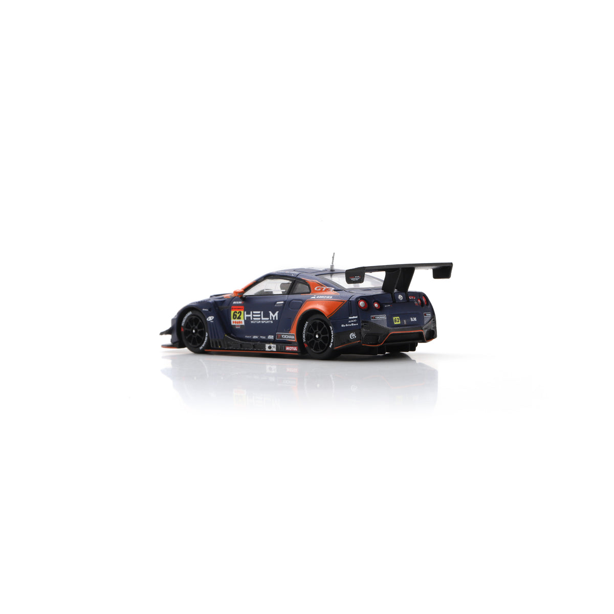 Spark 64SGT25062 1/64 - NISSAN GT-R N°62 HELM MOTORSPORTS GT300 SUPER GT 2025 Y. Hiraki - R. Hiraki